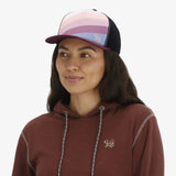 Highline Colorado Trucker Hat in Wildflower Purple - view 4