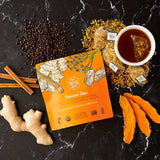 Turmeric Tonic, Organic Herbal Tea - 15 sachets each