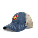 Kids' Vintage Denim C Trucker Hat