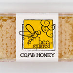 2 x 4 inch section of raw Colorado comb honey in the beeswax comb