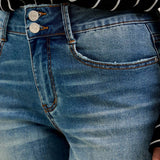 Boyfriend Cool Denim w/ Cross Back Belt Loops