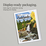 Colorado Waterfall Greeting Card
