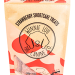 Strawberry Shortcake Biscuits dog treats made with organic strawberries, beets, and vanilla (photo 5)