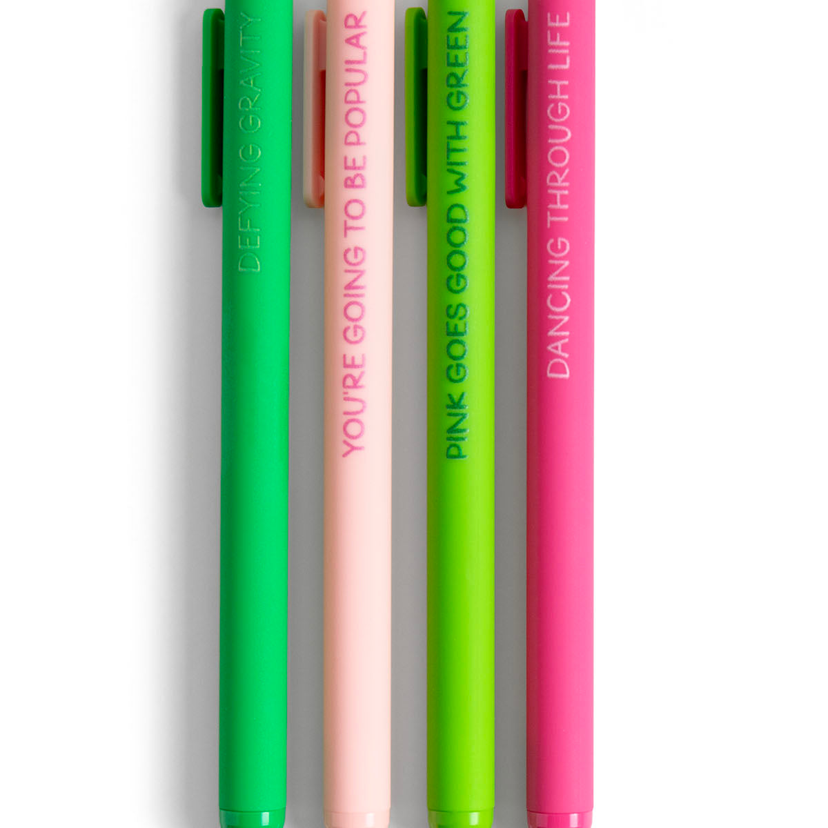 Defying Gravity musical theater gel pen set of 4 - view 2