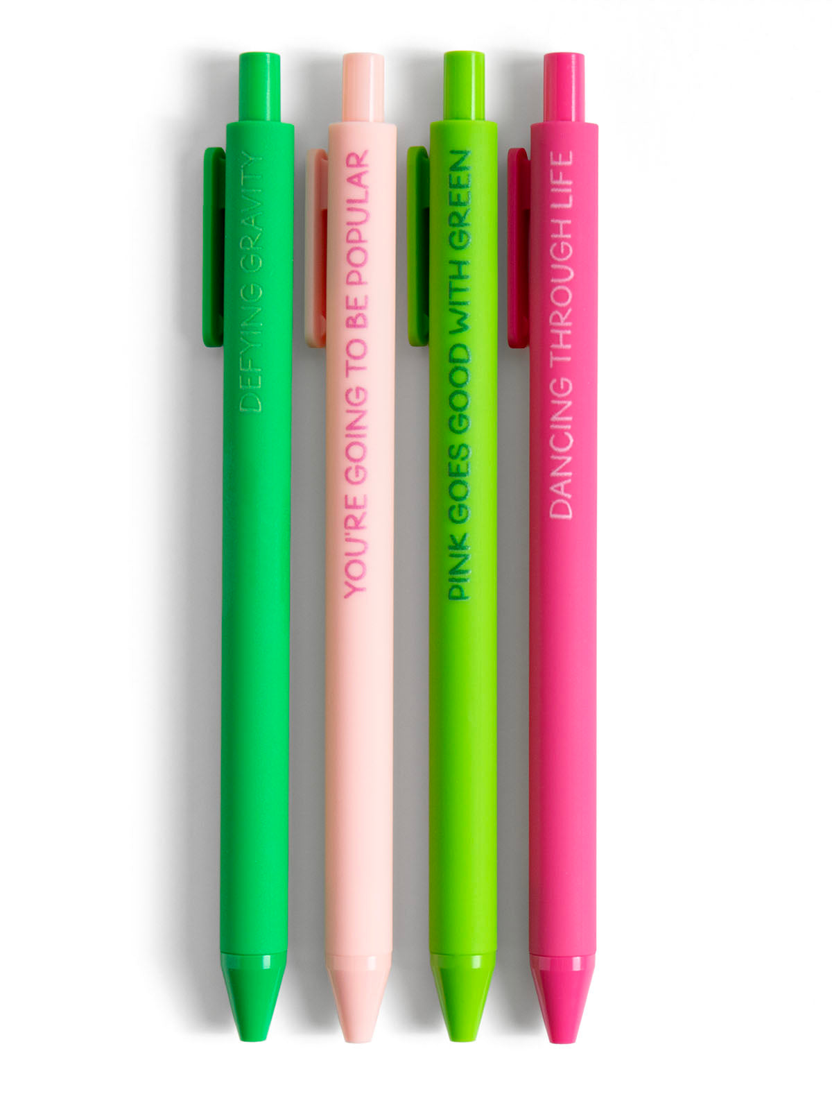 Defying Gravity musical theater gel pen set of 4 - view 2