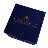 Rocky Mountain Peak Hand Painted Glass Ornament