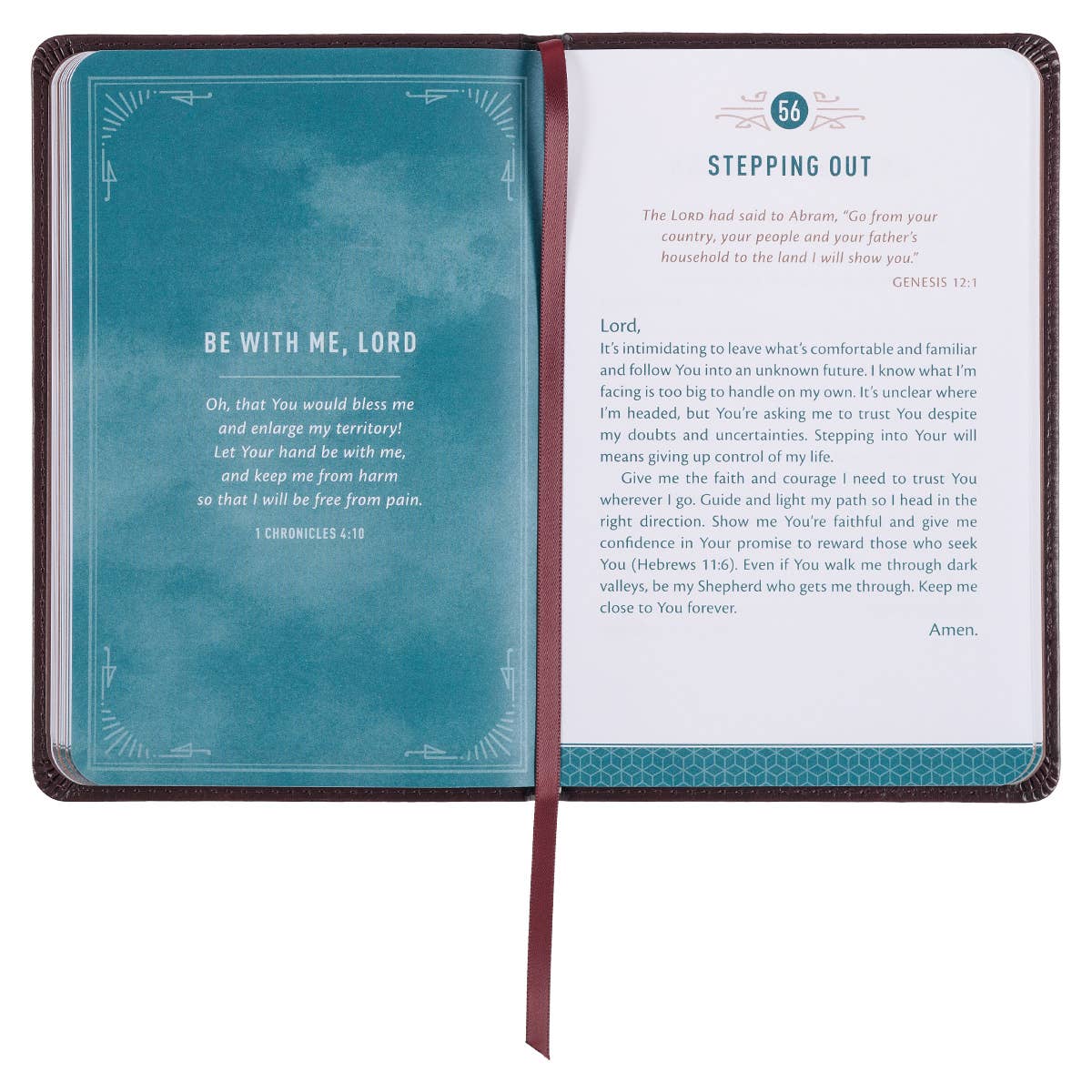 101 Prayers for Men gift book, back cover