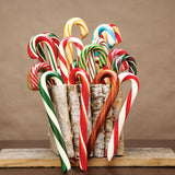 Hand-Spun Jumbo Peppermint Candy Cane - 1.75 oz