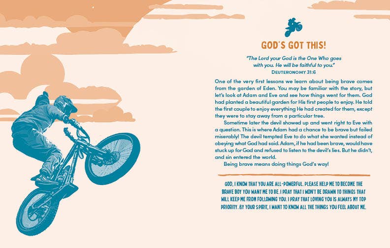 Devotions for Adventurous Boys, Barbour Publishing book cover