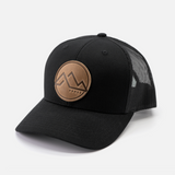 Range Mountain Hat | Leather Patch Trucker Hat
