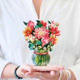 Pop-up Flower Greeting Card