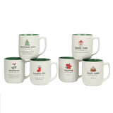 Christmas Fun Green Sayings Mug, 16 oz