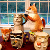 Woodland Critters Fall 3-D Mug, 16 oz. (Assorted)