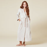 Serenity wrap robe in Coco, alternate view