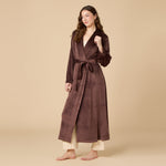 Serenity wrap robe in Espresso, alternate view