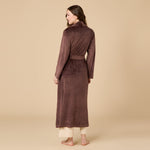 Serenity wrap robe in Espresso, alternate view