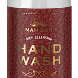 Man Bar Exotic Musk & Sandalwood hand wash, 16.5 oz pump bottle