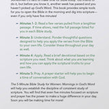 The 5-Minute Bible Study for Women: Mornings in God's Word