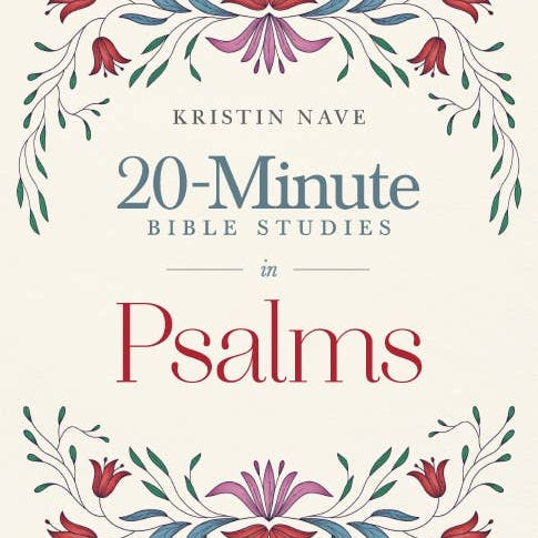 20-Minute Bible Studies in Psalms by Kristin Nave, softcover front cover