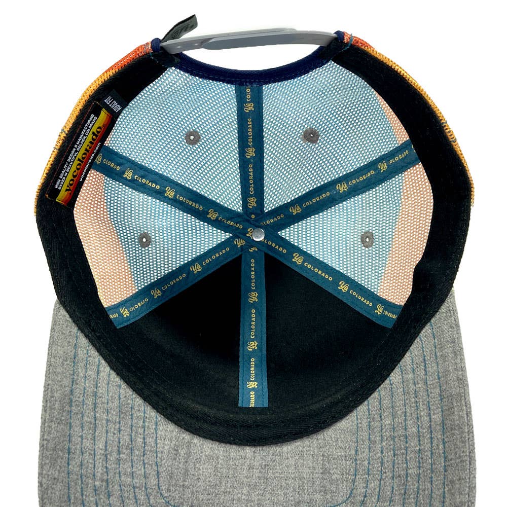 Grey Shoreline Colorado Trucker Hat - view 5