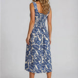 TROPICAL PRINTED DRESS