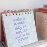 52 Weeks of Happy Quotes desk flip calendar - view 2