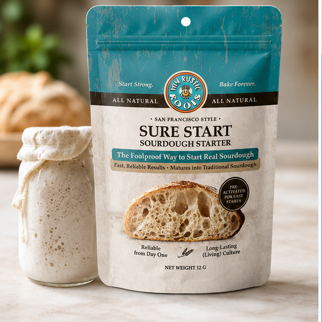 Sure Start freeze-dried sourdough starter culture pouch