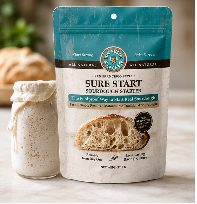 Sure Start freeze-dried sourdough starter culture pouch