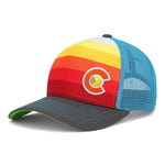Sunset Fader Colorado Trucker Hat