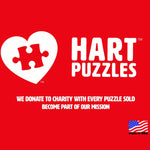 Made in the USA jigsaw puzzle with a charitable donation for every puzzle sold