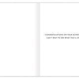 You'll Move Mountains Congrats Card