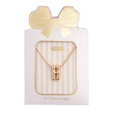 Gold Initial Necklace