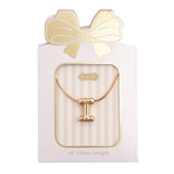 Gold Initial Necklace