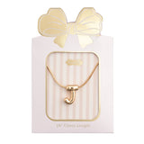 Gold Initial Necklace
