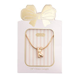 Gold Initial Necklace