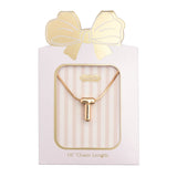 Gold Initial Necklace