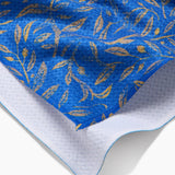 Hanukkah Leaves Gold Tea Towel