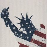 Swedish Dishcloth Red White and Blue Liberty