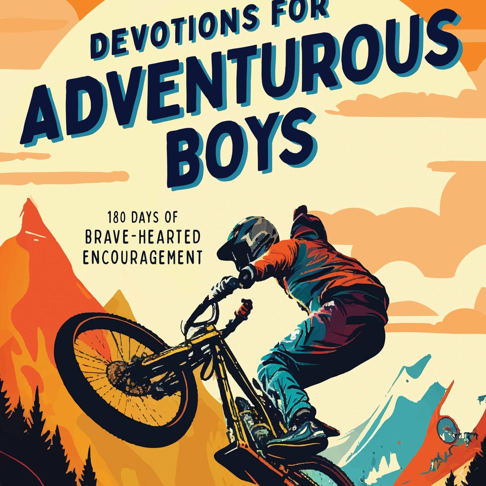 Devotions for Adventurous Boys, Barbour Publishing book cover