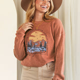 Way Maker Isaiah 42:16 Mineral Wash Graphic Sweatshirt
