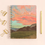 Painted Sky spiral notebook