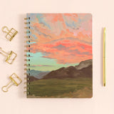 Painted Sky spiral notebook