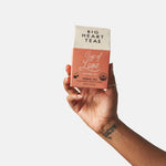 Big Heart Tea Cup of Love organic rose tea box, 10 tea bags