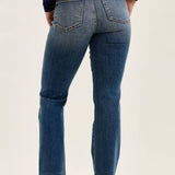 Judy Blue Daisy mid-rise bootcut jeans in Dusk Rider indigo wash