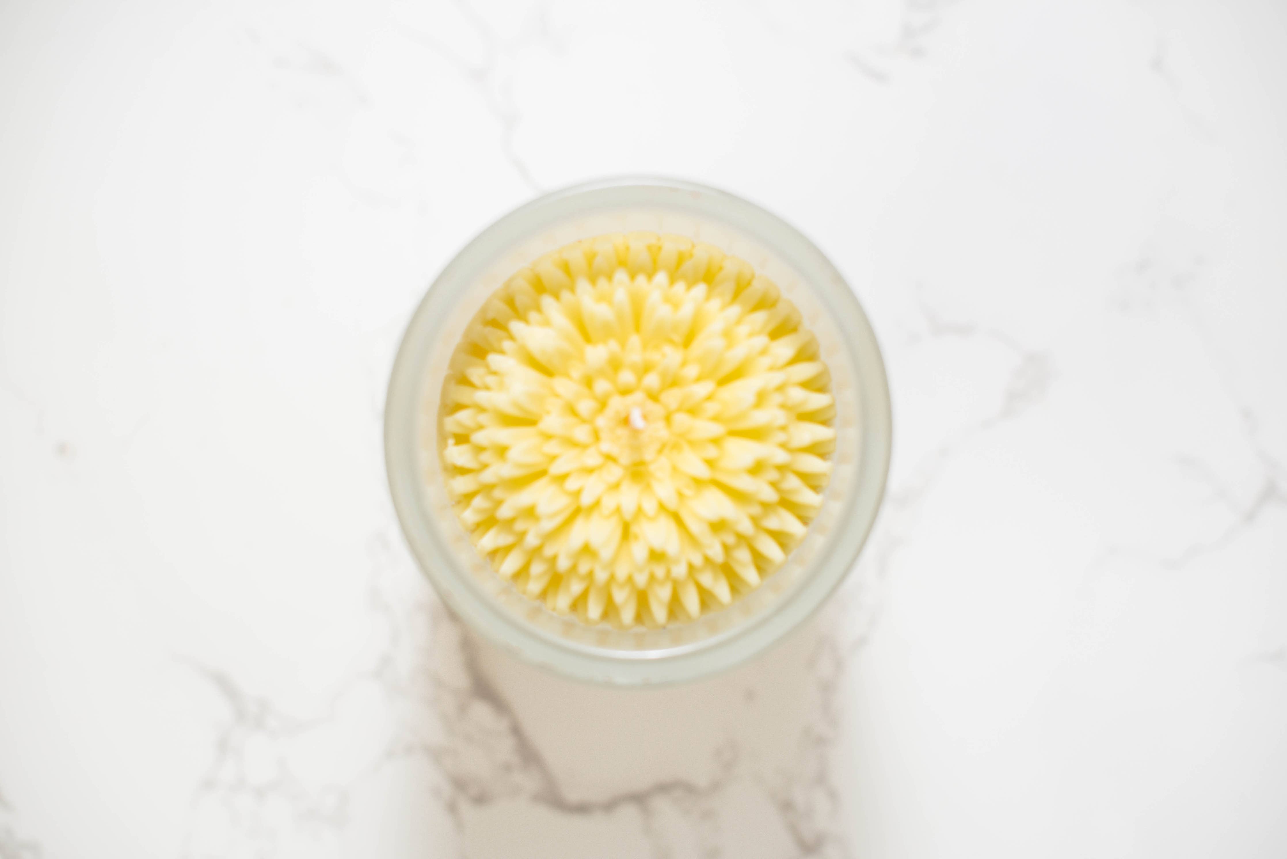 Dandelion Flower Candle