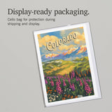 Colorado Oil Painting Greeting Card