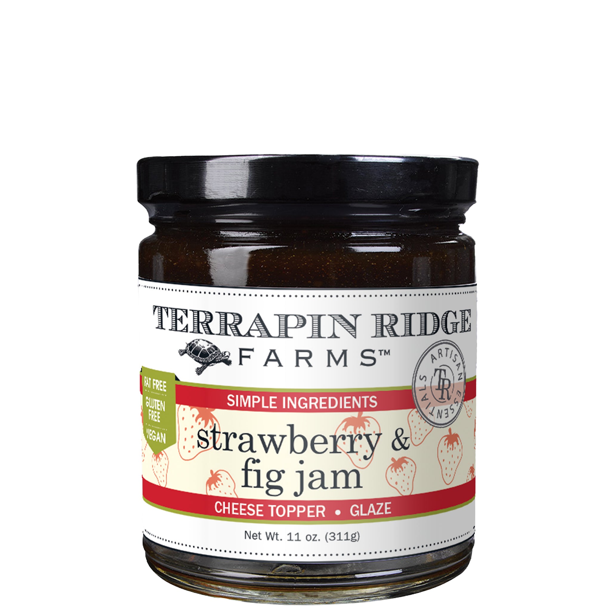 Strawberry & Fig Jam jar
