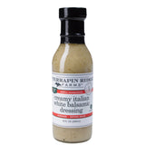 Creamy Italian White Balsamic Dressing bottle