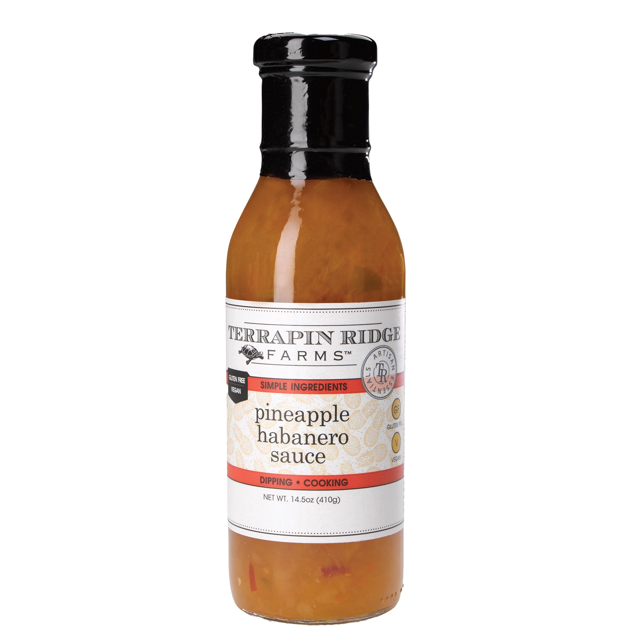 Pineapple & Habanero Sauce bottle