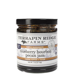 Blueberry Bourbon Pecan Jam jar